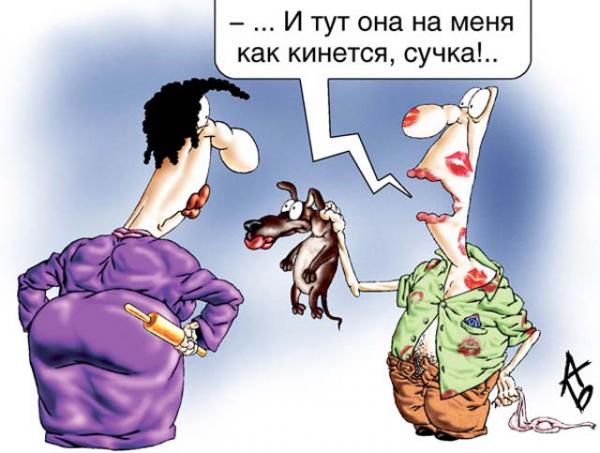 Карикатура: Алиби, Андрей Бузов
