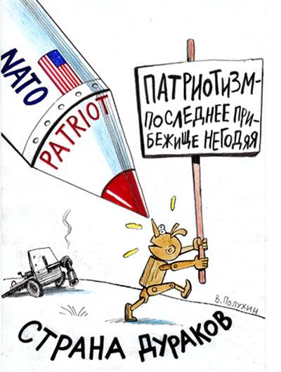 Карикатура: Патриоты, Вячеслав Полухин
