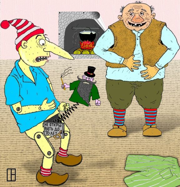 Карикатура: последняя шутка, Олег Тамбовцев