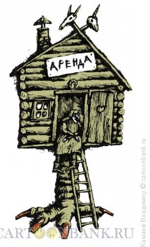 Карикатура: Аренда, Камаев Владимир