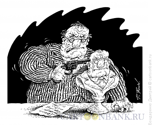 Карикатура: Политический суицид, Бондаренко Дмитрий