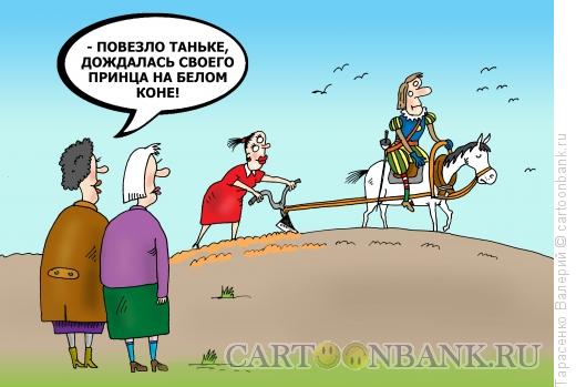 Карикатура: Принцесса полей, Тарасенко Валерий