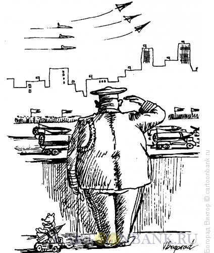 Карикатура: Генерал, Богорад Виктор