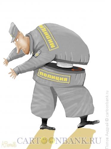 Карикатура: Реформа милиции, Попов Андрей