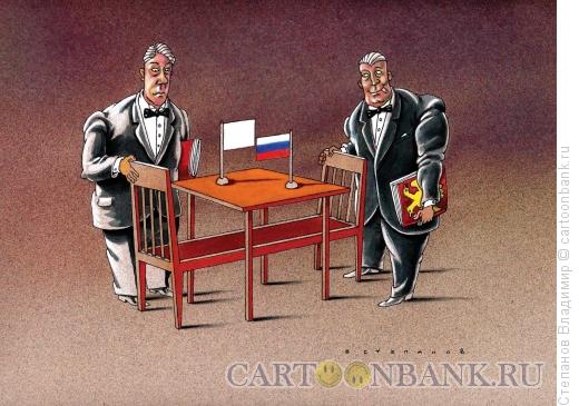 Карикатура: Дипломатия, Степанов Владимир
