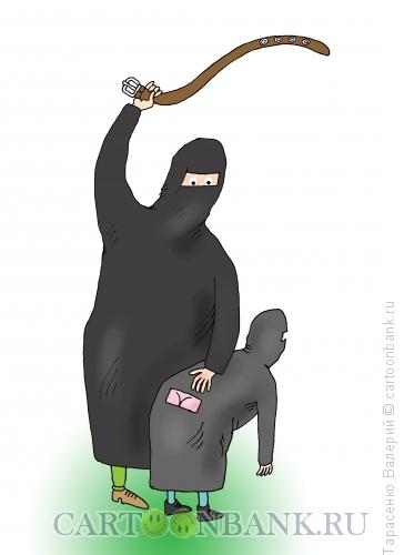 Карикатура: Показательное наказание, Тарасенко Валерий