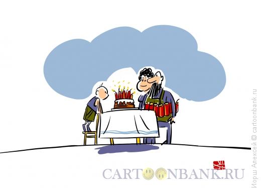 Карикатура: День рождения террориста, Иорш Алексей