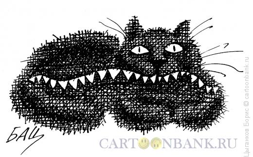 Карикатура: Котик, Цыганков Борис