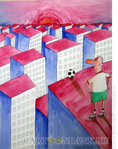 Карикатура: Футболист, Шилов Вячеслав