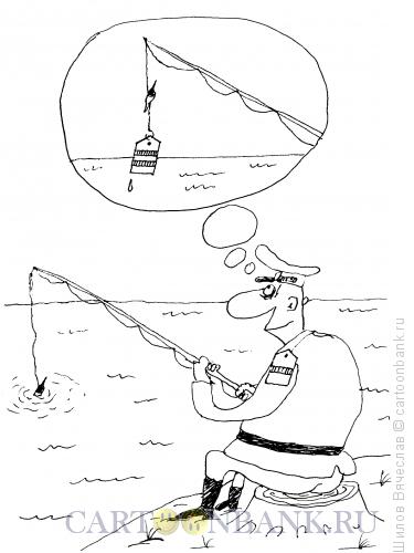 Карикатура: Сержант-рыбак, Шилов Вячеслав