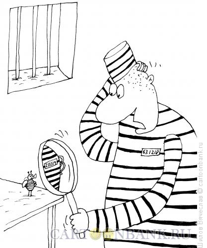 Карикатура: Тюремный порядковый номер, Шилов Вячеслав