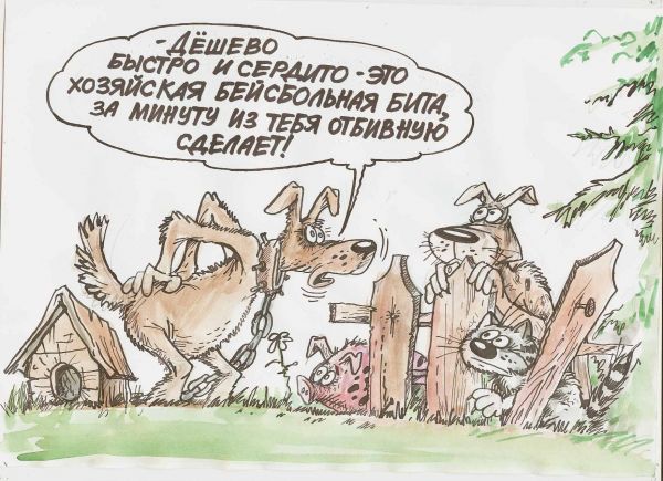 Карикатура: Битый, ИзбасаровБауржан