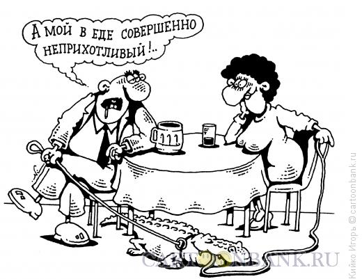 Карикатура: Неприхотливый, Кийко Игорь