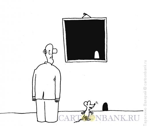Карикатура: Шутка в музее, Тарасенко Валерий