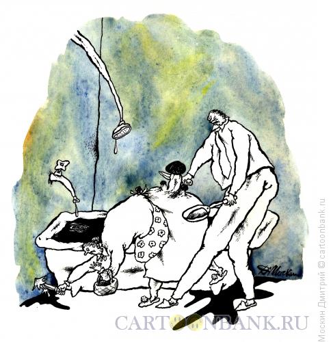 Карикатура: по грибы, Москин Дмитрий