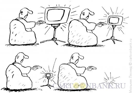 Карикатура: наше TV, Мельник Леонид