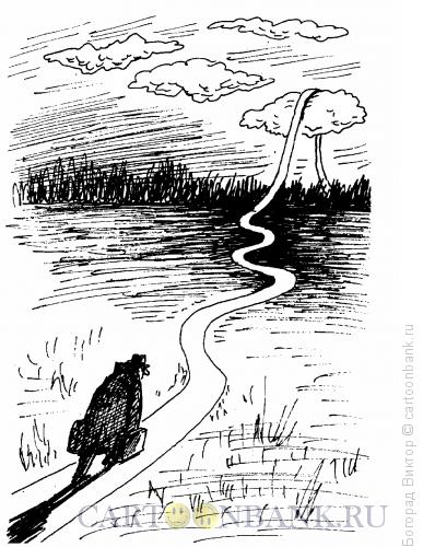 Карикатура: Путешественник, Богорад Виктор