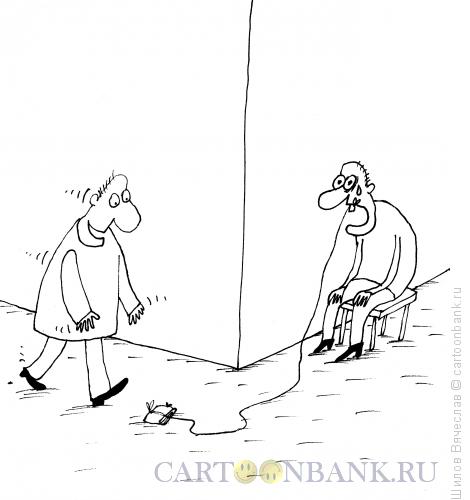 Карикатура: Кошелек и зуб, Шилов Вячеслав