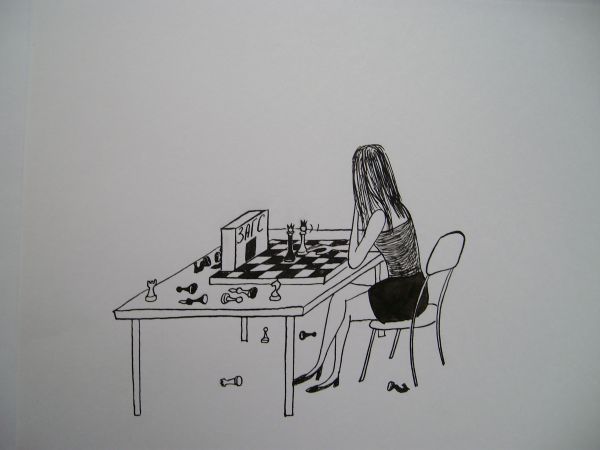 Карикатура: Желание девушки, Петров Александр