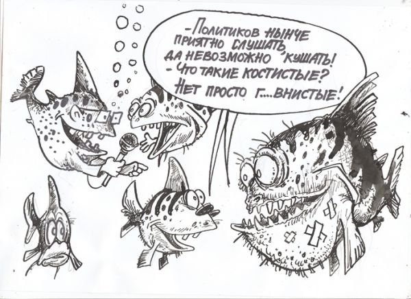 Карикатура: мнение глубинки, Бауржан Избасаров