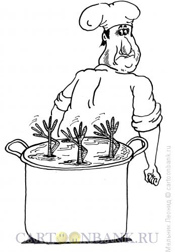 Карикатура: Синхронное плавание, Мельник Леонид