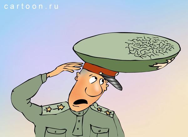 Карикатура: Фуражка, Зудин Александр