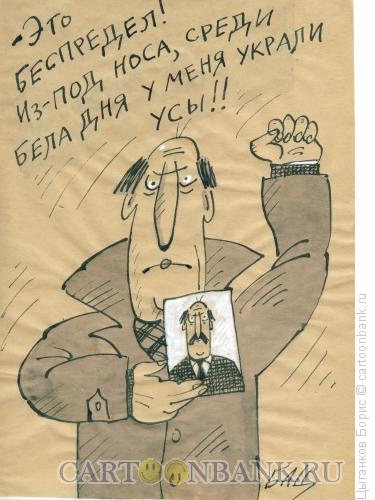 Карикатура: беспредел, Цыганков Борис