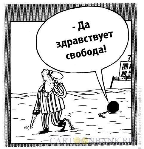 Карикатура: Осторожность, Шилов Вячеслав
