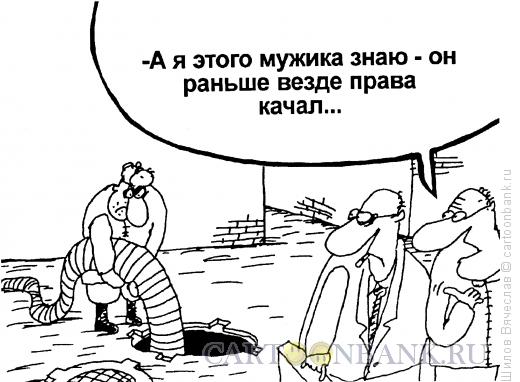Карикатура: Знакомый, Шилов Вячеслав