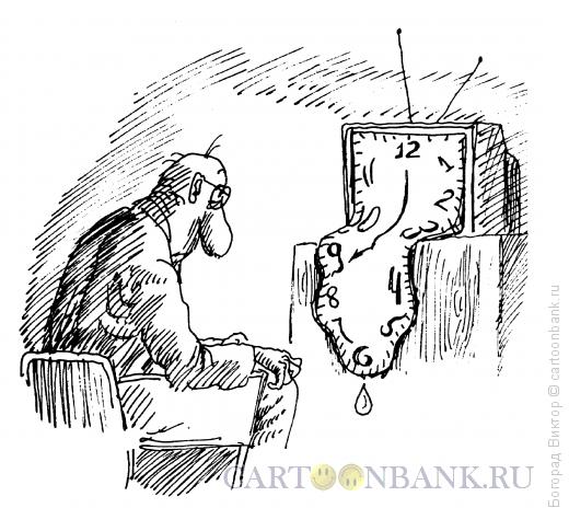 Карикатура: Время, Богорад Виктор