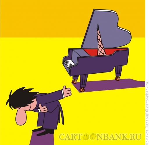 Карикатура: Концерт классической музыки, Хомяков Валерий