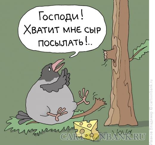 Карикатура: Сыр надоел, Иванов Владимир