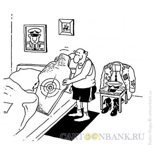 Карикатура: Спокойной ночи, Кийко Игорь
