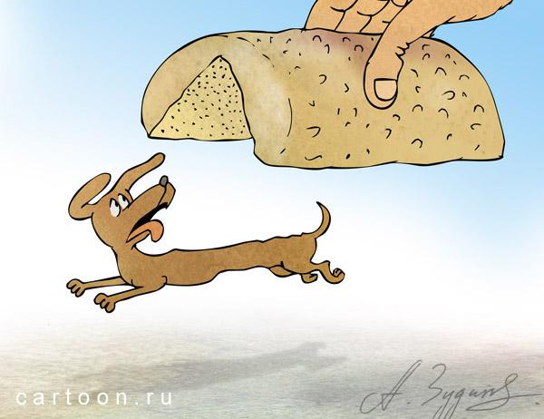 Карикатура: Хотдог, Зудин Александр