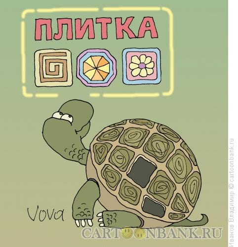 Карикатура: Плитка, Иванов Владимир