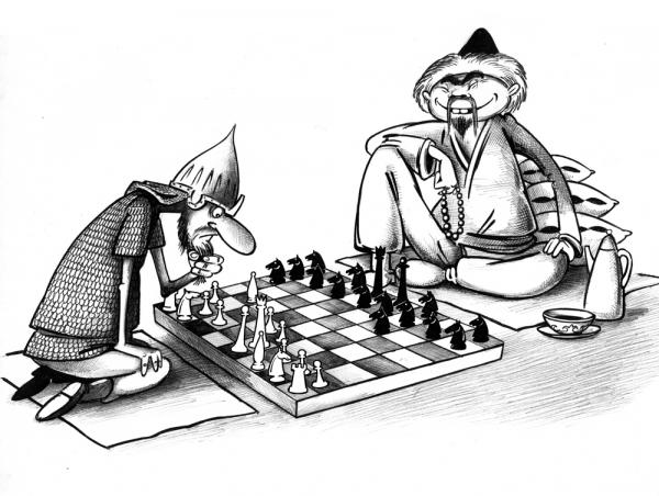 Карикатура: Лошадью ходи, Сергей Корсун