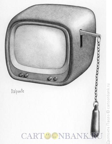Карикатура: Сливной бачок, Далпонте Паоло