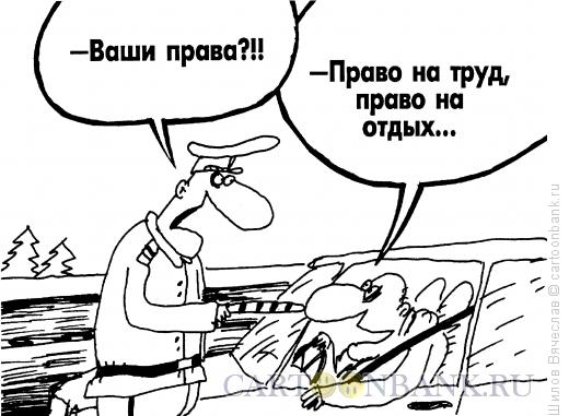 Карикатура: Права человека, Шилов Вячеслав