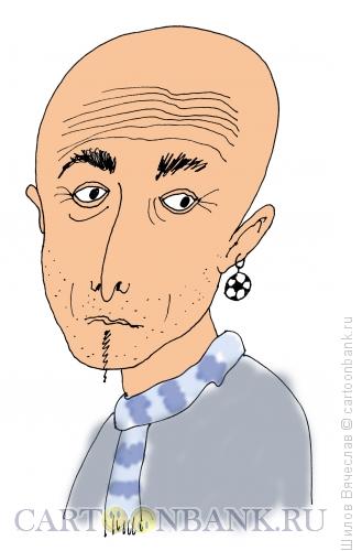 Карикатура: Лучано Спаллетти, футбольный тренер, Шилов Вячеслав