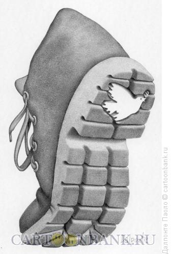 Карикатура: символ мира, Далпонте Паоло