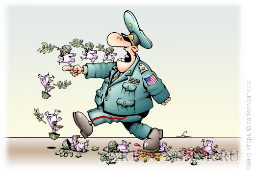 Карикатура: Миротворец, Кийко Игорь