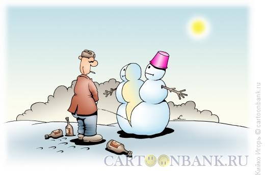 Карикатура: Весна, Кийко Игорь