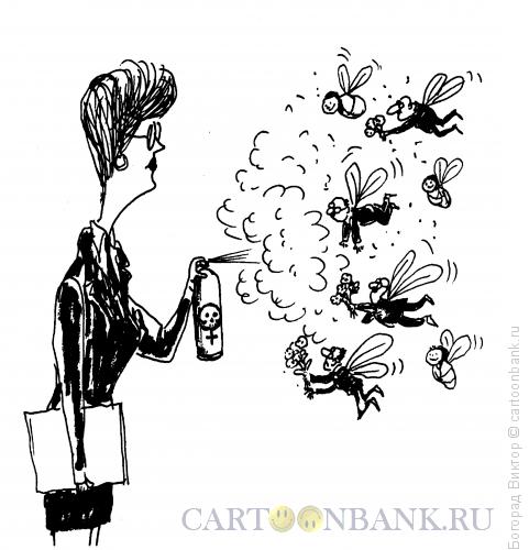 Карикатура: Бизнес-вумен, Богорад Виктор