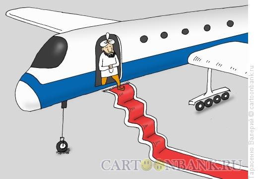 Карикатура: Ковер-самолет, Тарасенко Валерий