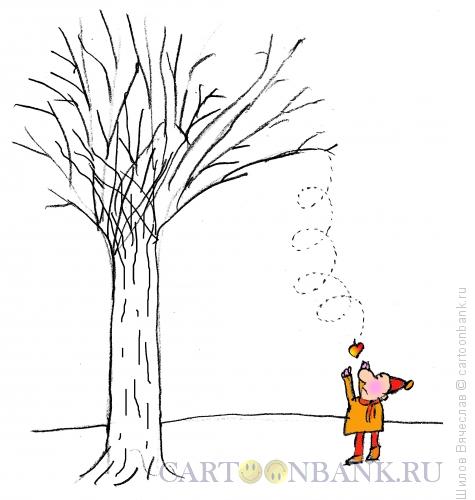 Карикатура: Осень, Шилов Вячеслав