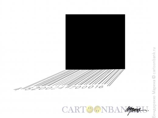 Карикатура: Чёрный квадрат, Бондаренко Марина