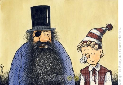 Карикатура: Око за око..., Семеренко Владимир