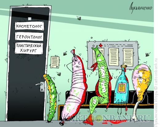 Карикатура: Просроченные продукты, Лукьянченко Игорь