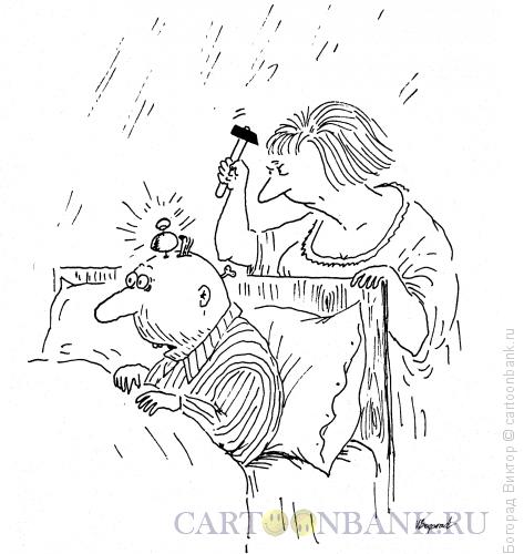 Карикатура: Будильник в голове, Богорад Виктор