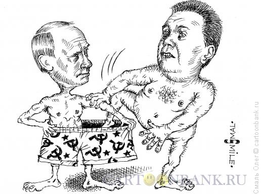 Карикатура: Янукович возвращается!, Смаль Олег